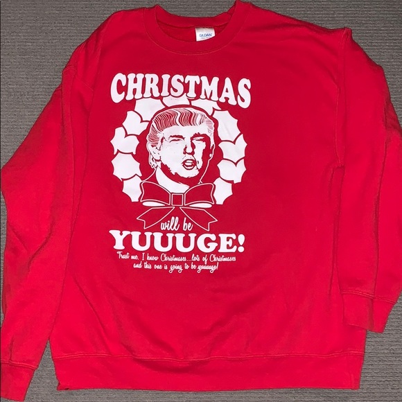 Gildan Other - Trump Christmas sweatshirt